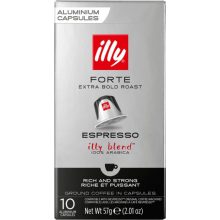 Illy Nespresso kompatibilis kapszula - Forte 57g