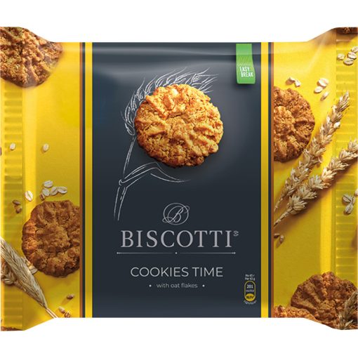 Biscotti - Cookies Time - Zabos keksz 170g