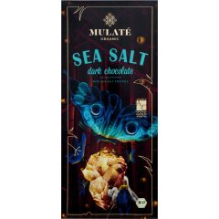 Mulate Organic - Étcsokoládé tengeri sóval 80g