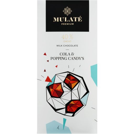 Mulate Premium - Kóla ízű Robbanócukros Tejcsokoládé 90g
