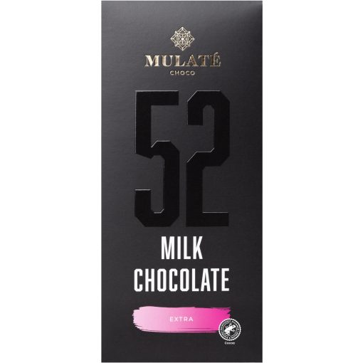 Mulate Choco - Extra 52% Tejcsokoládé 90g