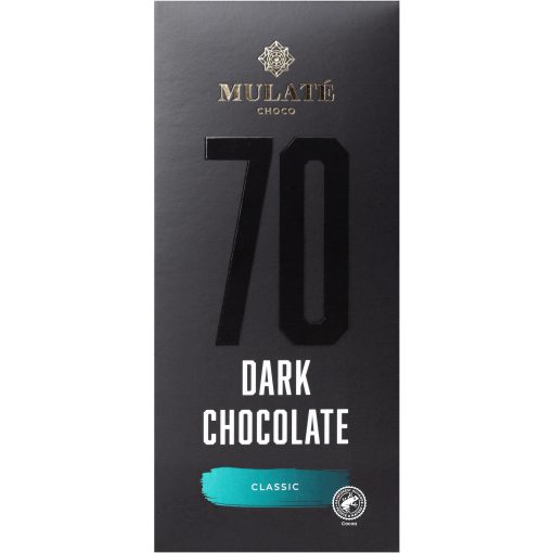 Mulate Choco - Classic 70% Étcsokoládé 90g