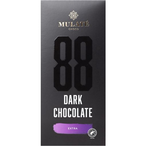 Mulate Choco - 88% Extra Étcsokoládé 90g
