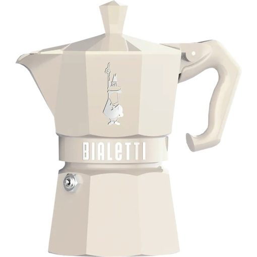 Bialetti - Moka Exclusive Cream kotyógós kávéfőző - 3 adagos