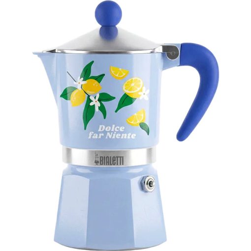 Bialetti - Fruit Rainbow Lemon kotyogós kávéfőző - 3 adagos