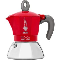   Bialetti Moka Induction Red kotyogós kávéfőző - 2 adagos