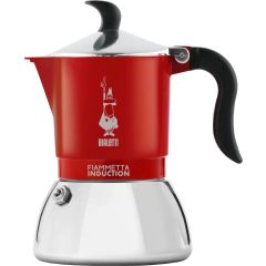   Bialetti - Fiammetta Red Indukciós kotyogós kávéfőző - 4 adagos