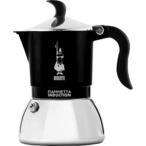 Bialetti - Fiammetta Black Indukciós kotyogós kávéfőző - 4 adagos