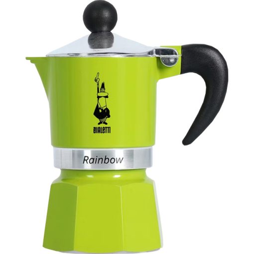 Bialetti Rainbow Green kotyogós kávéfőző - 1 adagos