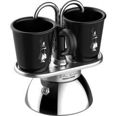   Bialetti Mini Express Indukciós kotyogós kávéfőző - 2 adagos szett