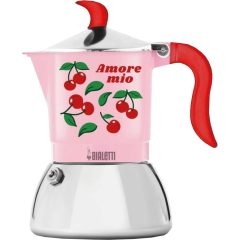   Bialetti Fruit Fiammetta Indukciós 4 adagos kotyogó - Cherry