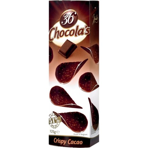 36 Chocola's Crispy Étcsokoládé 125g