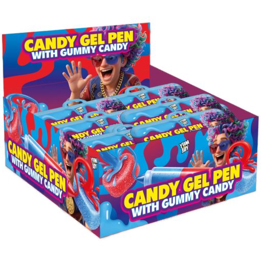 Yum&Joy Candy Gel Pen gumicukorral 57g