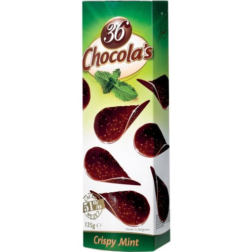 36 Chocola's Crispy Menta 125g