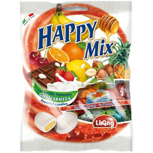Liking Happy Mix cukorka Válogatás 125g