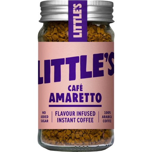 Little's Amaretto ízesítésű Instant kávé 50g