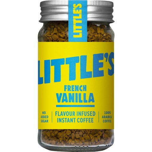 Little's Francia Vanília ízesítésű Instant kávé 50g