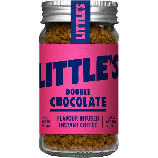Little's Dupla Csokoládé ízesítésű Instant kávé 50g