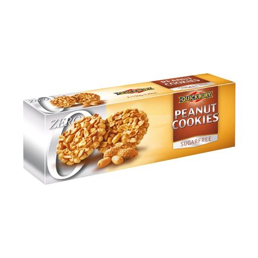 Quickbury SF Földimogyorós omlós keksz 125g