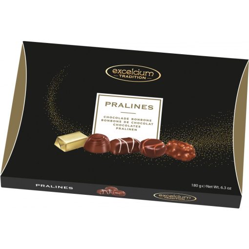 Excelcium Praliné Válogatás - Fekete 180g