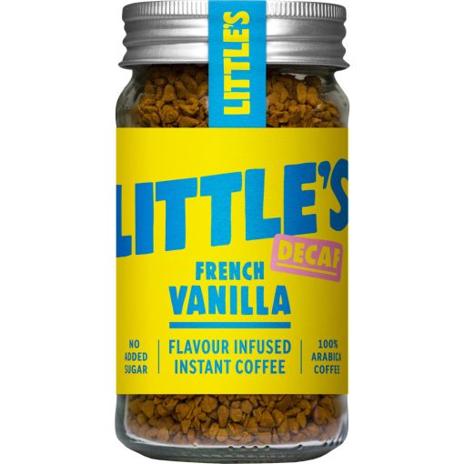 Little's Koffeinmentes Francia Vanília ízesítésű Instant kávé 50g
